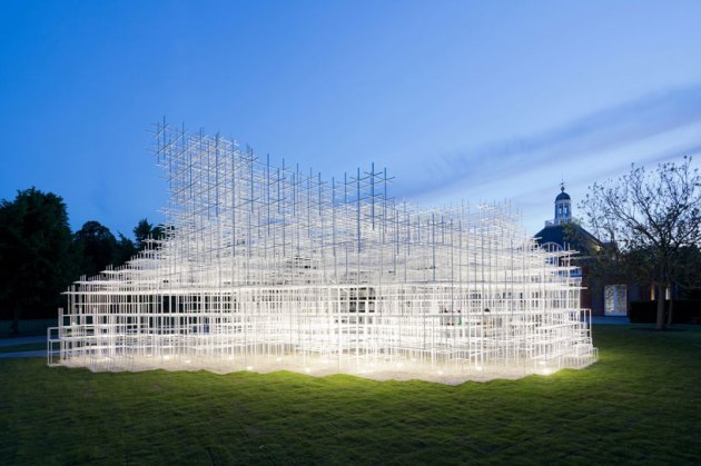 serpentine Gallery Garden Pavillion, photo copyright Iwan Baan